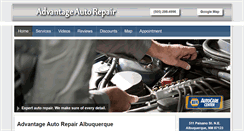 Desktop Screenshot of advantageautorepair.com